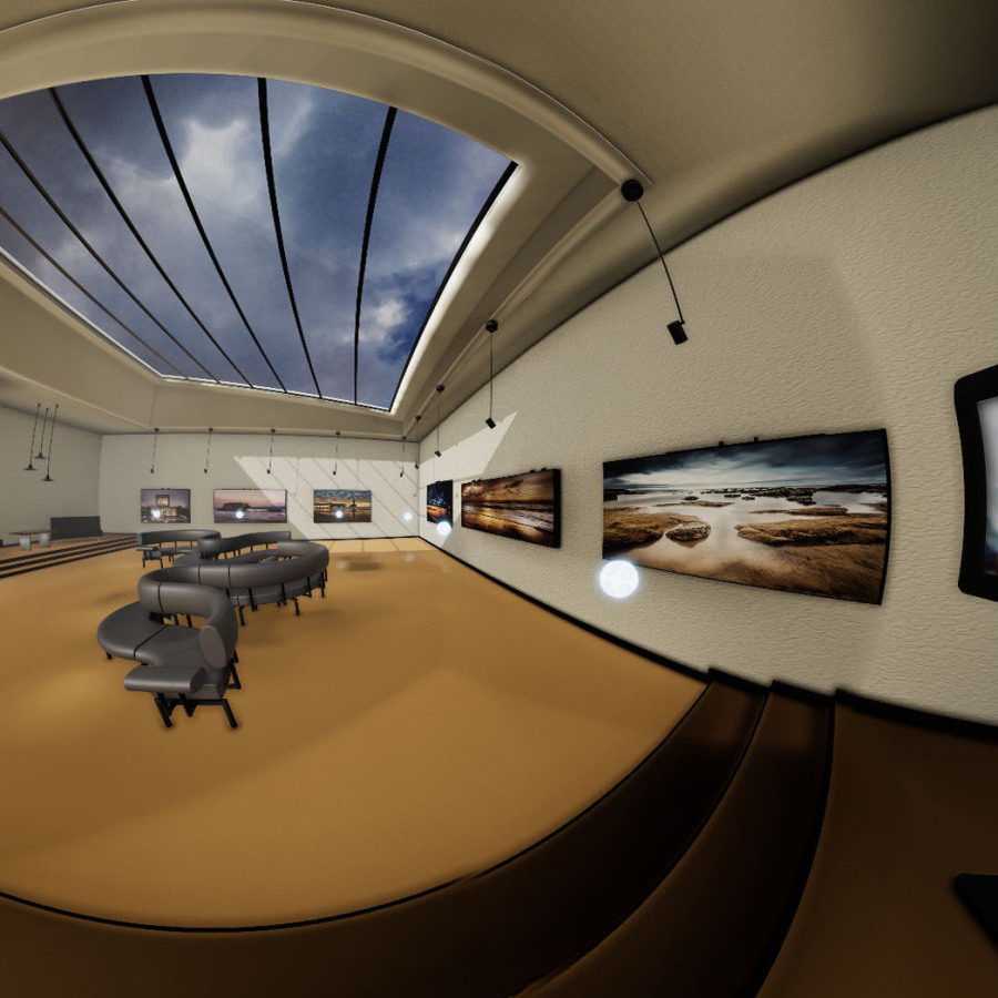VR-Applikation, 360° Rendering Galerie